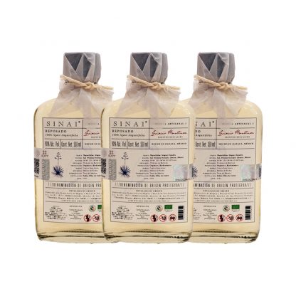 シナイ  レポサド : メスカル Sinai Reposado (250ml) 3本セット