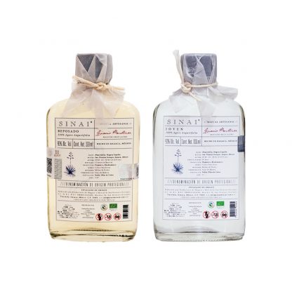 シナイ ホーベン ブランコ&レポサド : メスカル Sinai Joven Blanco&Reposado (250ml) 飲み比べセット