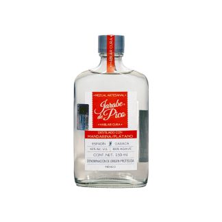 Jarabe de Pico DESTILADO CON MANDARINA PLATANO 250ml(ハラベ・デ・ピコ マンダリン・バナナ)